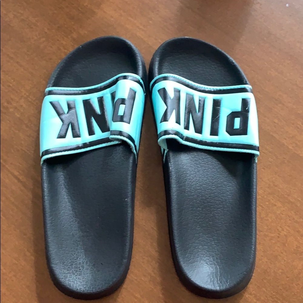 VS PINK flip flops